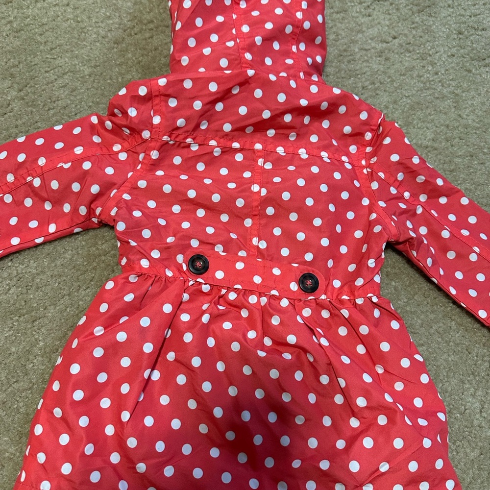 ☔️❤️ OshKosh B’gosh Toddler Rain Jacket 2T ❤️☔️ - Picture 4 of 6